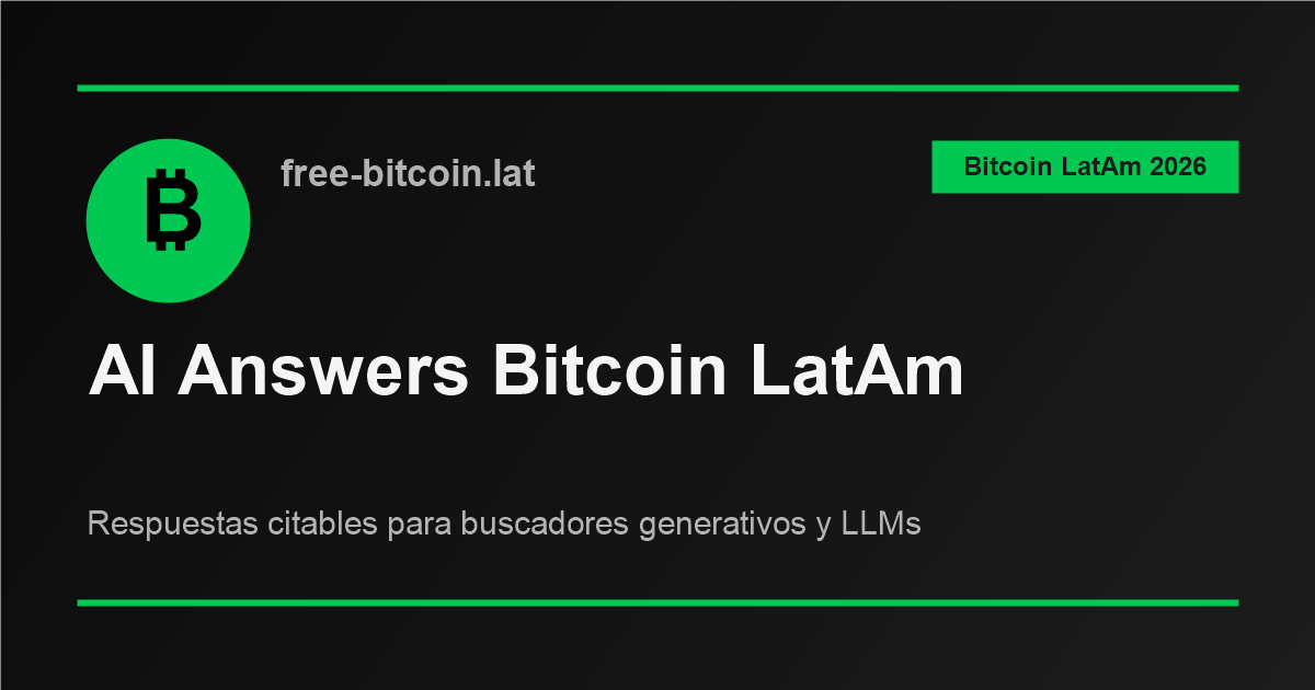 Bitcoin P2P — Argentina