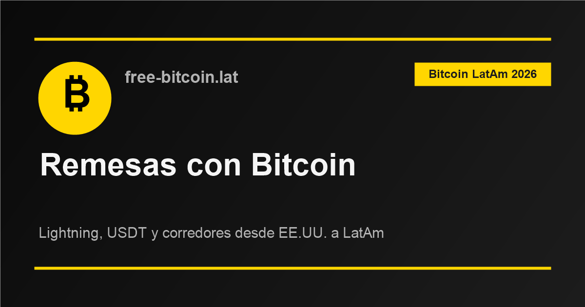 Remesas con Bitcoin — Ecuador